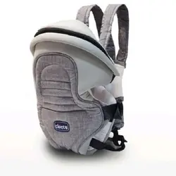 آغوشی چیکوو طوسی و مشکی مدل Chicco Marsupio go