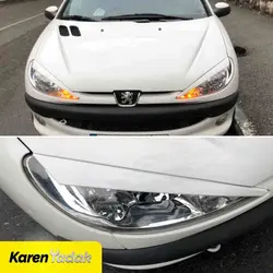 ابرویی چراغ جلو 206