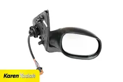 آینه بغل برقی ۲۰۶ تاشو دستی چپ