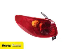 چراغ خطر 206 چپ