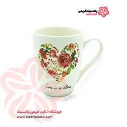 ماگ سرامیکی طرح Love is bloom