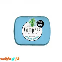 قرص خوشبو کننده دهان نعنا یخ کامپس  Compass Spear Mint Ice