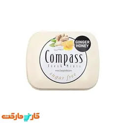 قرص خوشبو کننده دهان عسل و زنجبیل کامپس Compass Ginger Honey