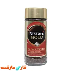 نسکافه گلد دکاف بدون کافئین 100 گرم nescafe