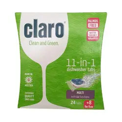 قرص ماشین ظرفشویی کلارو 32 عددی Claro Dishwasher Tablets