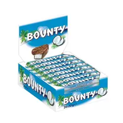 پک 24 عددی شکلات 57 گرمی بونتی (Bounty)