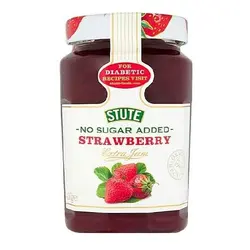 مربا دیابتی توت فرنگی اشتوت بدون شکر STUTE Strawberry