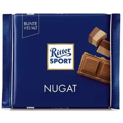 شکلات پرالین ریتر اسپرت Ritter Sport Nugat