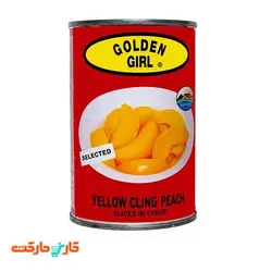 کمپوت هلو 420 گرم گلدن گرل GOLDEN GIRL
