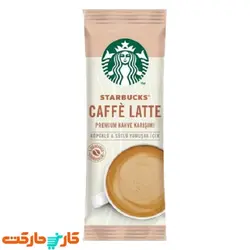 قهوه فوری کافه لاته استارباکس ساشه ای 22 گرم STARBUCKS CAFFE LATTE