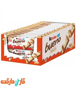 بسته 30 عددی شکلات کیندر بوئنو وایت (Kinder bueno)