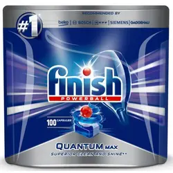 قرص ماشین ظرفشویی فینیش کوانتوم مکس  100 عددی ( Finish Quantum Max )