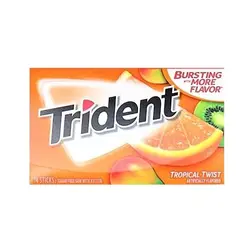 آدامس تریدنت استوایی 14 عددی Trident Tropical Twist