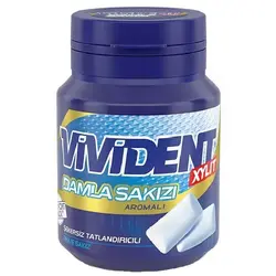 آدامس ویویدنت سقز قوطی بدون شکر 66 گرم Vivident