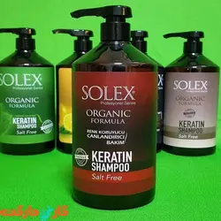 شامپو مو سولکس solex مدل مو های رنگ شده حجم 1000 میلی لیتر