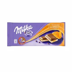 شکلات شیری میلکا کارامل 100 گرمی (Milka)