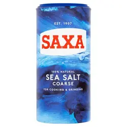 نمک دریایی دانه درشت ساکسا 350 گرم SAXA Sea Salt Coarse