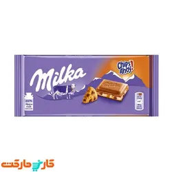 شکلات چیپس آهوی میلکا 100 گرم Milka