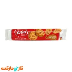 بیسکوئیت کرم دار اسپکیولوس کرمی لوتوس Lotus Speculoos