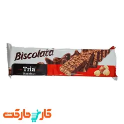 ویفر شکلاتی فندقی تیارا بیسکولاتا Biscolata