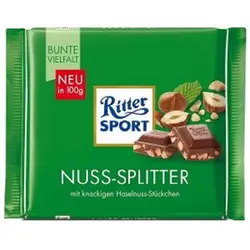 شکلات فندق ریتر اسپرت Ritter Sport Nuss-Splitter