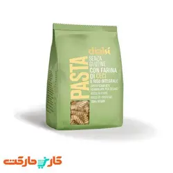 پاستا فسیلی دیالسی dialsi با آرد نخود و برنج قهوه ای بدون گلوتن _ 240 گرمی