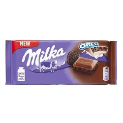 شکلات براونی میلکا  100 گرم Milka