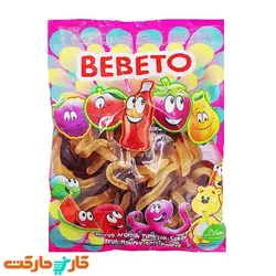 پاستیل مار نوشابه ای ببتو 1 کیلویی BEBETO