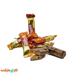 شکلات پذیرایی نستله با مغز کارامل و تکه های بادام زمینی NESTLE