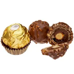 شکلات فررو روشر 3 عددی Ferrero Rocher