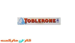 شکلات سفید تابلرون با عسل و مغز بادام 100 گرمی TOBLERONE Crunchy Almonds