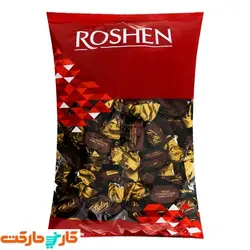 تافی تلخ با مغز شکلات روشن 1 کیلویی Roshen