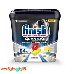 قرص ماشین ظرفشویی کوانتوم آلتیمیت 84 عددی Quantum Ultimate فینیش finish