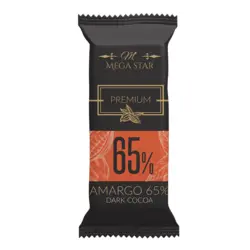 شکلات تلخ 65 درصد مگا استار 1000 گرم Mega Star