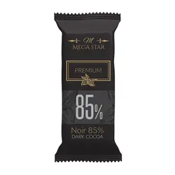 شکلات تلخ 85 درصد مگا استار 1000 گرم Mega Star