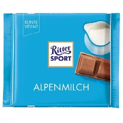 شکلات شیری آلپاین ریتر اسپرت Ritter Sport Alpenmilch