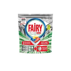 قرص ماشین ظرفشویی فیری (Fairy) پلاتینیوم پلاس 22 عددی