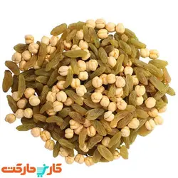 نخودچی خام و کشمش