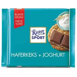 شکلات کوکی جو و ماست ریتر اسپرت Ritter Sport Haferkeks Joghurt