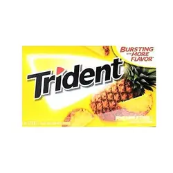 آدامس تریدنت آناناس 14 عددی Trident Pineapple Twist