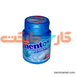 آدامس بدون شکر نعنای تند منتوس (MENTOS) 56 گرم بسته 40 عددی