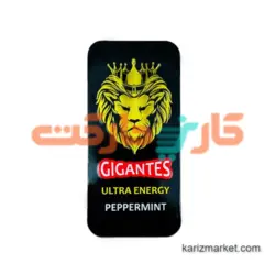قرص خوشبو کننده دهان انرژی زا با طعم نعنا گیگانتس (gigantes) 21 گرم