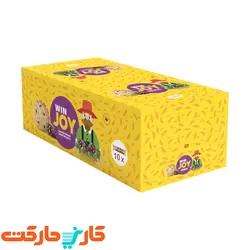 بسته 10 عددی بیسکویت مغزدار با تکه های کشمش وین جوی (Win Joy)