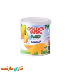 کمپوت انبه گلدن ویو ۴۲۵ گرمی GOLDEN WAVE