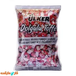 تافی توت فرنگی اولکر 1 کیلویی Ulker Toffe