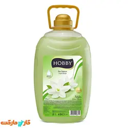 مایع دستشویی هوبی رایحه گل نیلوفر 3.6 لیتر Hobby