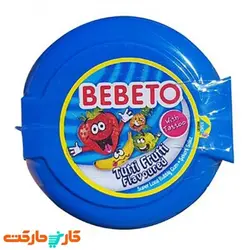 آدامس متری طعم مخلوط میوه ای ببتو BEBETO