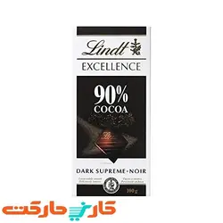 شکلات لینت اکسلنس Lindt Excellence تلخ 90 درصد