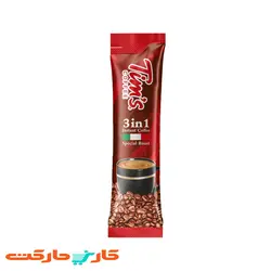 قهوه فوری 3 در یک تیمز بسته 20 عددی Tim's