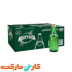 پک 24 تایی آب گازدار ساده پریر فرانسه 330 میلی لیتر Perrier